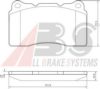 VOLVO 30645135 Brake Pad Set, disc brake